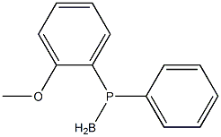[(Phenyl)(2-methoxyphenyl)phosphino]borane 구조식 이미지