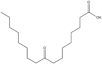 9-Oxoheptadecanoic acid Structure