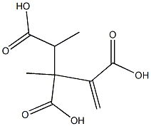 3-Butene-1,2,3-tricarboxylic acid 1,2-dimethyl ester 구조식 이미지