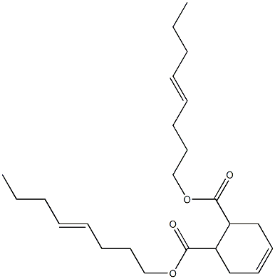 4-Cyclohexene-1,2-dicarboxylic acid bis(4-octenyl) ester 구조식 이미지