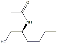 (-)-N-[(S)-1-(Hydroxymethyl)pentyl]acetamide Structure