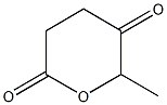 6-Methyltetrahydro-2H-pyran-2,5-dione 구조식 이미지