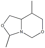 3,8-Dimethyltetrahydrooxazolo[3,4-c][1,3]oxazine Structure