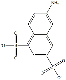 6-Amino-1,3-naphthalenedisulfonate Structure