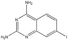 7-Iodoquinazoline-2,4-diamine 구조식 이미지