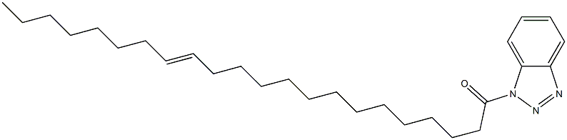 1-(1-Oxo-14-docosenyl)-1H-benzotriazole 구조식 이미지