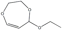 2,3-Dihydro-5-ethoxy-5H-1,4-dioxepin Structure