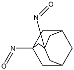 1,3-Dinitrosoadamantane Structure