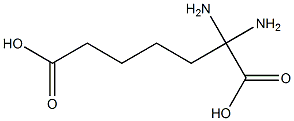 2,2-Diaminopimelic acid Structure