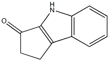 1,2,3,4-Tetrahydrocyclopent[b]indol-3-one Structure
