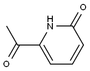 6-Acetylpyridin-2(1H)-one 구조식 이미지