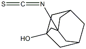 3-Isothiocyanatoadamantan-1-ol 구조식 이미지