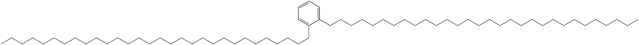 1,2-Ditriacontylbenzene Structure
