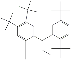1-(2,4,5-Tri-tert-butylphenyl)-1-(2,5-di-tert-butylphenyl)propane 구조식 이미지