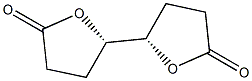 (2S,2'S)-Tetrahydro[2,2'-bifuran]-5,5'(2H,2'H)-dione Structure