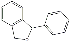 1-Phenyl-1,3-dihydroisobenzofuran 구조식 이미지
