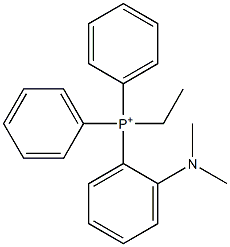 2-(Dimethylamino)ethyltriphenylphosphonium 구조식 이미지