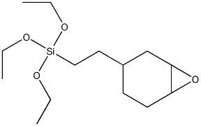 [2-(3,4-Epoxycyclohexane-1-yl)ethyl]triethoxysilane Structure