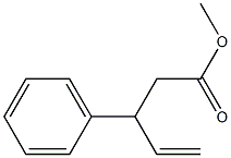 3-Phenyl-4-pentenoic acid methyl ester 구조식 이미지