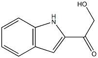 2-Hydroxy-1-(1H-indol-2-yl)ethanone Structure