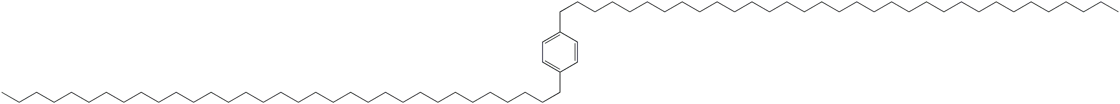 1,4-Di(tritriacontan-1-yl)benzene 구조식 이미지