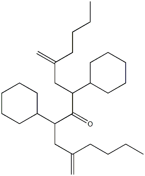 Cyclohexyl(3-methyleneheptyl) ketone Structure