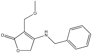 4-Benzylamino-3-(methoxymethyl)-2(5H)-furanone 구조식 이미지