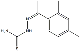1-[1-(2,4-Dimethylphenyl)ethylidene]thiosemicarbazide Structure