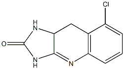 8-Chloro-9,9a-dihydro-1H-imidazo[4,5-b]quinolin-2(3H)-one 구조식 이미지