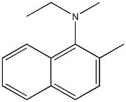 N-Ethyl-N-methyl-2-methylnaphthalen-1-amine 구조식 이미지