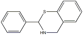 2-Phenyl-3,4-dihydro-2H-1,3-benzothiazine 구조식 이미지