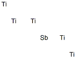 Pentatitanium antimony 구조식 이미지