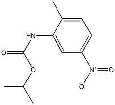 2-Methyl-5-nitrophenylcarbamic acid isopropyl ester Structure