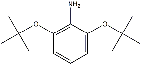 2,6-Di-tert-butoxyaniline 구조식 이미지