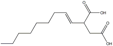 2-(1-Nonenyl)succinic acid Structure