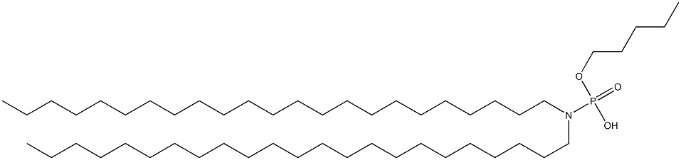 N,N-Ditricosylamidophosphoric acid hydrogen pentyl ester 구조식 이미지