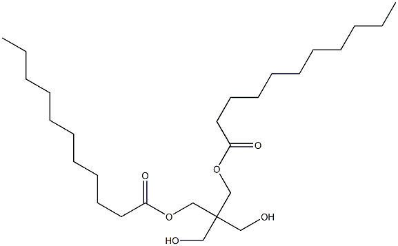 Diundecanoic acid 2,2-bis(hydroxymethyl)-1,3-propanediyl ester Structure
