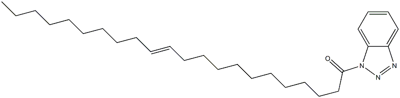 1-(1-Oxo-12-docosenyl)-1H-benzotriazole 구조식 이미지