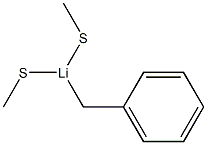 Phenyldi(methylthio)methyllithium 구조식 이미지