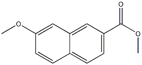 7-Methoxy-2-naphthoic acid methyl ester Structure