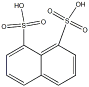 1,8-Naphthalenedisulfonic acid 구조식 이미지