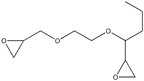 2,2'-[1-Ethyl-2-methyl-1,2-ethanediylbis(oxymethylene)]bis(oxirane) Structure