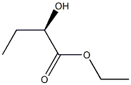 [R,(+)]-2-Hydroxybutyric acid ethyl ester 구조식 이미지