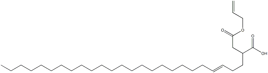 2-(3-Pentacosenyl)succinic acid 1-hydrogen 4-allyl ester Structure