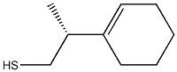 [(1R)-1-(1-Cyclohexenyl)ethyl]methyl sulfide Structure