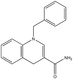 1-Benzyl-1,4-dihydroquinoline-3-carboxamide Structure