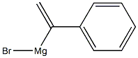 (1-Phenylvinyl) magnesium bromide 구조식 이미지