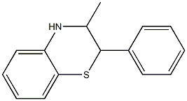 2-Phenyl-3-methyl-3,4-dihydro-2H-1,4-benzothiazine Structure