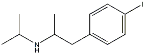 N-Isopropyl-p-iodoamphetamine Structure