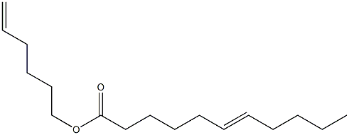 6-Undecenoic acid 5-hexenyl ester Structure